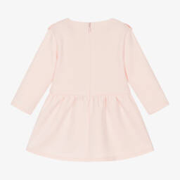 Carrément Beau-Girls Pink Ruffle Jersey Dress | Childrensalon Outlet