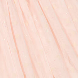 Carrément Beau-Girls Pink Tulle Heart Dress | Childrensalon Outlet