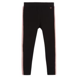 Carrément Beau-Grey & Pink Cotton Trousers | Childrensalon Outlet