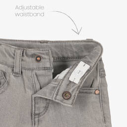 Carrément Beau-Grey Skinny Denim Jeans | Childrensalon Outlet