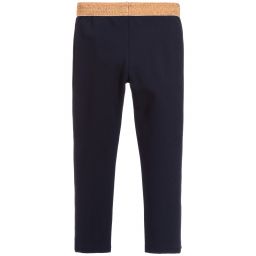 Carrément Beau-Темно-синие брюки из джерси | Childrensalon Outlet