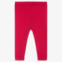 Carrément Beau-ليغنغز أطفال بناتي قطن مضلع لون زهري | Childrensalon Outlet