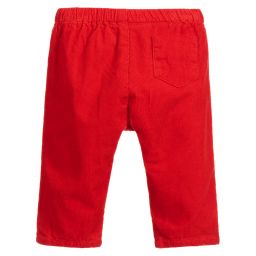 Carrément Beau-Red Corduroy Trousers | Childrensalon Outlet