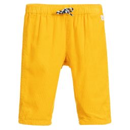 Carrément Beau-Yellow Corduroy Trousers | Childrensalon Outlet