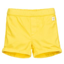 Carrément Beau-Желтые хлопковые шорты | Childrensalon Outlet