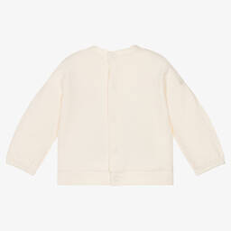 Catimini-Кремовый хлопковый топ для малышек | Childrensalon Outlet