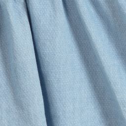 Catimini-فستان بينافور أطفال بناتي قطن شامبري لون أزرق | Childrensalon Outlet