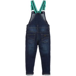 Catimini-Blue Denim Dungarees | Childrensalon Outlet