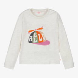 Catimini-Кремовый хлопковый топ | Childrensalon Outlet