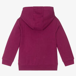 كاتامني-توب هودي قطن جيرسي لون بنفسجي | Childrensalon Outlet
