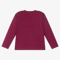 Catimini-Фиолетовый хлопковый топ | Childrensalon Outlet