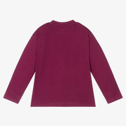 Catimini-Фиолетовый хлопковый топ | Childrensalon Outlet