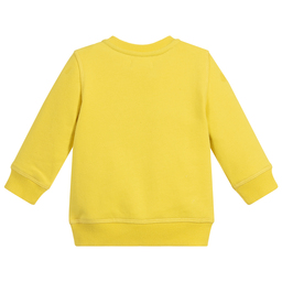 كاتامني-سويتشيرت أطفال ولادي قطن لون أصفر | Childrensalon Outlet