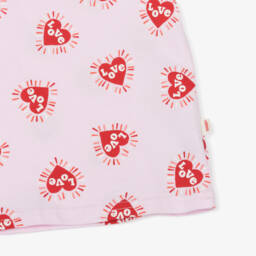 Catimini-تيشيرت بناتي قطن نقي بتصميم قلب حلوى | Childrensalon Outlet