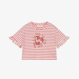 Catimini-بلوزة قطنية مخططة للبنات | Childrensalon Outlet