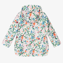 Catimini-Girls Ivory Floral Print Coat | Childrensalon Outlet