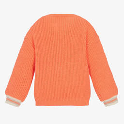 Catimini-Оранжевый джемпер для девочек | Childrensalon Outlet