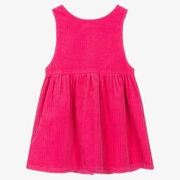 Catimini-Girls Pink Corduroy Dress | Childrensalon Outlet