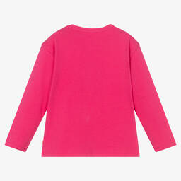 Catimini-Розовый хлопковый топ для девочек | Childrensalon Outlet