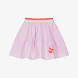 Catimini-تنورة قطنية ناعمة وردية للبنات | Childrensalon Outlet