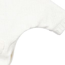 Catimini-توب هودي بسحّاب شينيل لون عاجي للبنات | Childrensalon Outlet