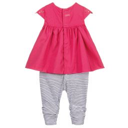 Catimini-Romper with Attached Dress | Childrensalon Outlet