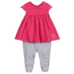 Catimini-Romper with Attached Dress | Childrensalon Outlet