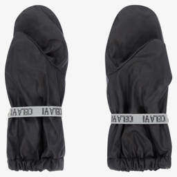 سي لا في -قفّازات مقاومة للماء مبطنة فليس لون أسود | Childrensalon Outlet