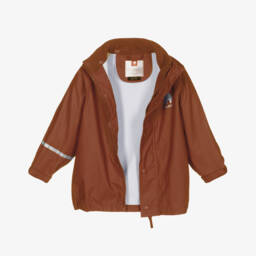 سي لا في -طقم واقي من المطر لون بني (قطعتين) | Childrensalon Outlet