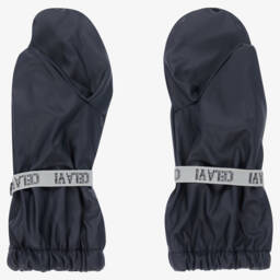 سي لا في -قفّازات مقاومة للماء مبطنة فليس لون كحلي | Childrensalon Outlet