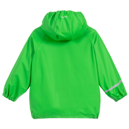 CeLaVi-Green Hooded Raincoat | Childrensalon Outlet