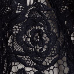 Charabia-تنورة دانتيل لون كحلي | Childrensalon Outlet