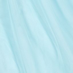 Charabia-فستان تول بأكمام كشكش لون أزرق | Childrensalon Outlet