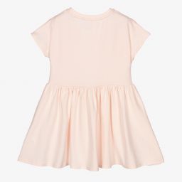 Charabia-Розовое платье с попугаями для девочек | Childrensalon Outlet