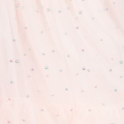 Charabia-Розовое платье из тюля для девочек | Childrensalon Outlet