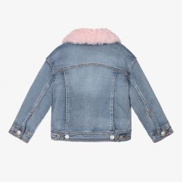 Chiara Ferragni Kids-Синяя джинсовая куртка | Childrensalon Outlet