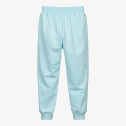 كيّارا فيراغني كيدز-جوغرز قطن جيرسي لون أزرق للبنات | Childrensalon Outlet