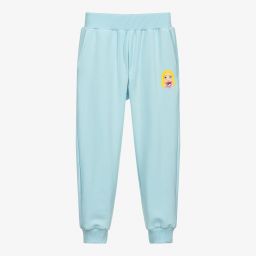 كيّارا فيراغني كيدز-جوغرز قطن جيرسي لون أزرق للبنات | Childrensalon Outlet