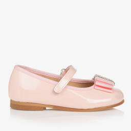 Children's Classics-Girls Pink Patent Leather Shoes | Childrensalon Outlet