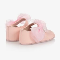 Children's Classics- Pink Patent Pre-Walker Shoes  | Childrensalon Outlet
