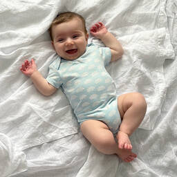 Childrensalon Essentials-تبّان قطن عضوي لون أزرق للأطفال (عدد 5) | Childrensalon Outlet