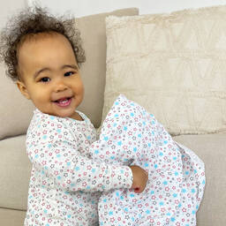 Childrensalon Essentials-Голубые хлопковые пеленки (3шт.) | Childrensalon Outlet