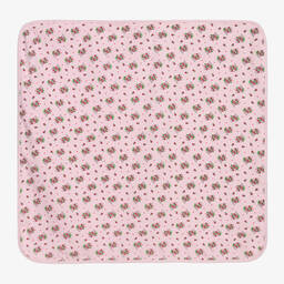 Childrensalon Essentials-بطانية قطن عضوي لون زهري (عدد 2) | Childrensalon Outlet