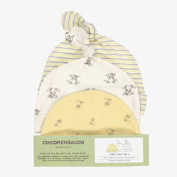 Childrensalon Essentials-Желто-серые шапочки (3 шт.) | Childrensalon Outlet