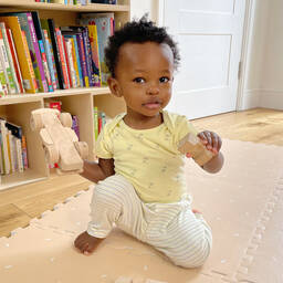 Childrensalon Essentials-تبّان قطن عضوي لون أصفر للأطفال (عدد 5) | Childrensalon Outlet