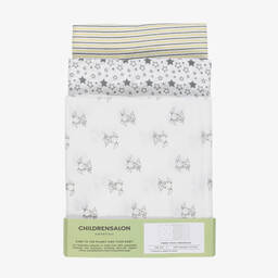 Childrensalon Essentials-Серые хлопковые пеленки (3шт.) | Childrensalon Outlet