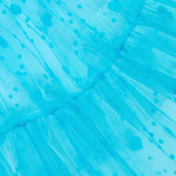 Childrensalon Occasions-Girls Blue Hearts Tulle Skirt | Childrensalon Outlet
