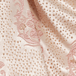 Childrensalon Occasions-Платье розового цвета из парчи для девочек | Childrensalon Outlet