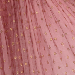 تشلدرن صالون-تنورة تول ببطانة قطن لون زهري | Childrensalon Outlet