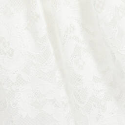 Childrensalon Occasions-Girls White Cotton Lace Skirt | Childrensalon Outlet